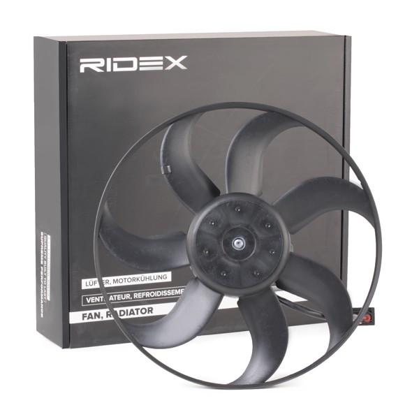 RIDEX 508R0097 Fan, radiator Ø: 390,0 mm, 12V, 260W