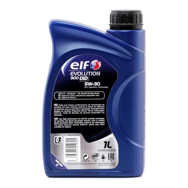ELF 2194883 Oil 5W-30, 1l, Synthetic Oil