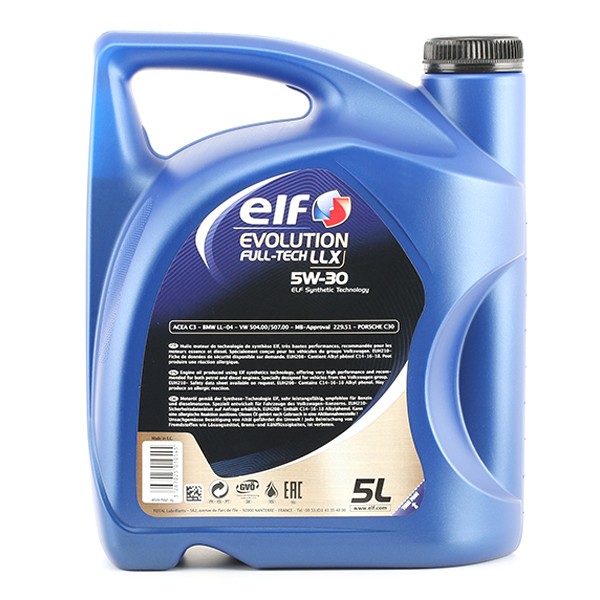 ELF 5W-30 Evolution Full-Tech FE | 5 Litres | Buy online motor oil