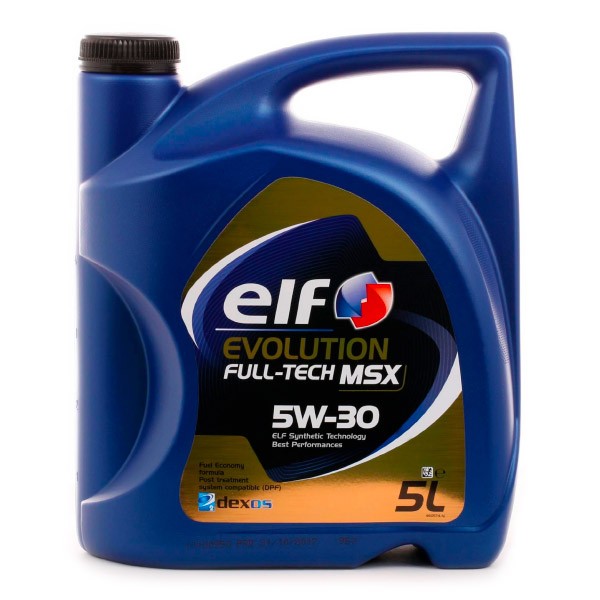 Buy Engine oil ELF diesel 2194904 Evolution, Full-Tech MSX 5W-30, 5l