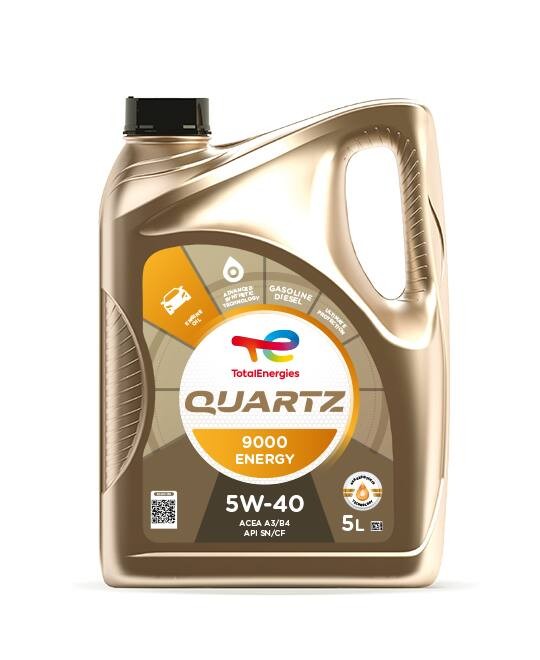 TOTAL Quartz, 9000 Energy 5W-40, 5l Motor oil 2198206 buy