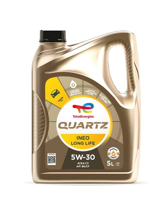 TOTAL Quartz, INEO Long Life 2204218 Moottoriöljy 5W-30, 5l, Synteettinen öljy