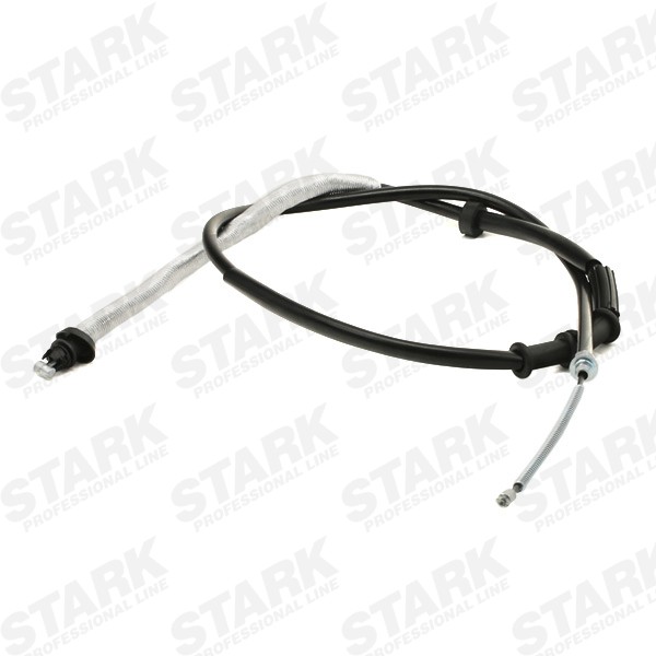 STARK SKCPB-1050434 Cable, parking brake Rear, Left, 1642/1376mm, Drum Brake