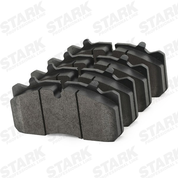 STARK SKBP-0011715 Disc pads Rear Axle, Front Axle, prepared for wear indicator