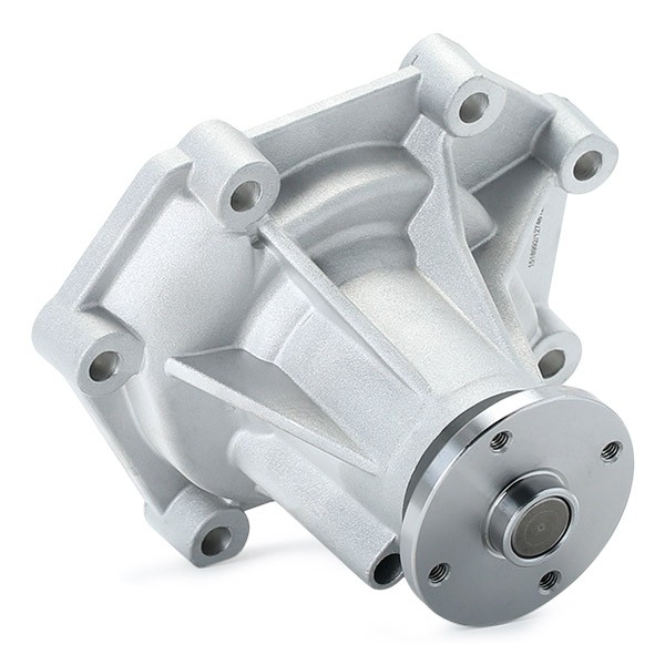 RIDEX 1260W0288 Water pump Cast Aluminium, without belt pulley, with seal, with flange, Mechanical, Metal