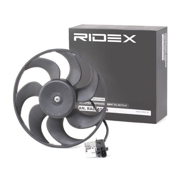 RIDEX Ø: 315 mm, 12V, 200W, without radiator fan shroud, with load resistor Cooling Fan 508R0103 buy