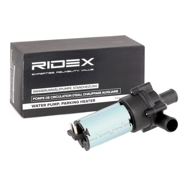 RIDEX 999W0005 Wasserumwälzpumpe, Standheizung für MERCEDES-BENZ UNIMOG LKW in Original Qualität