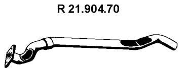 VEGAZ BR-94EBER Exhaust pipes BMW X3 2012 in original quality
