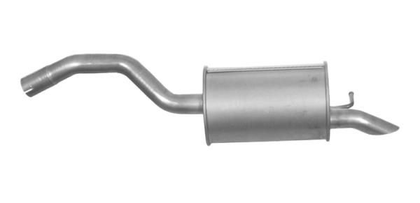 VEGAZ RS-389 Exhaust silencer RENAULT TRAFIC 1996 in original quality