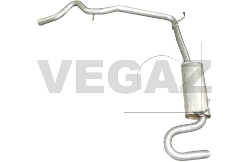 VEGAZ VS469 Exhaust silencer VW Caddy 3 2.0 EcoFuel 109 hp CNG 2012 price