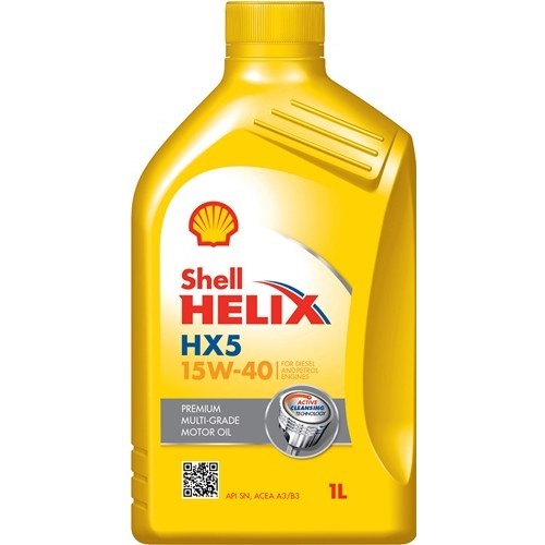 SHELL Helix HX5 550046277 Motor oil RENAULT 19 I Hatchback 1.4 Cat (B/C532) 58 hp Petrol 1989