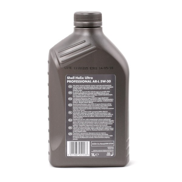 SHELL P000326 Oil 5W-30, 1l, Synthetic Oil
