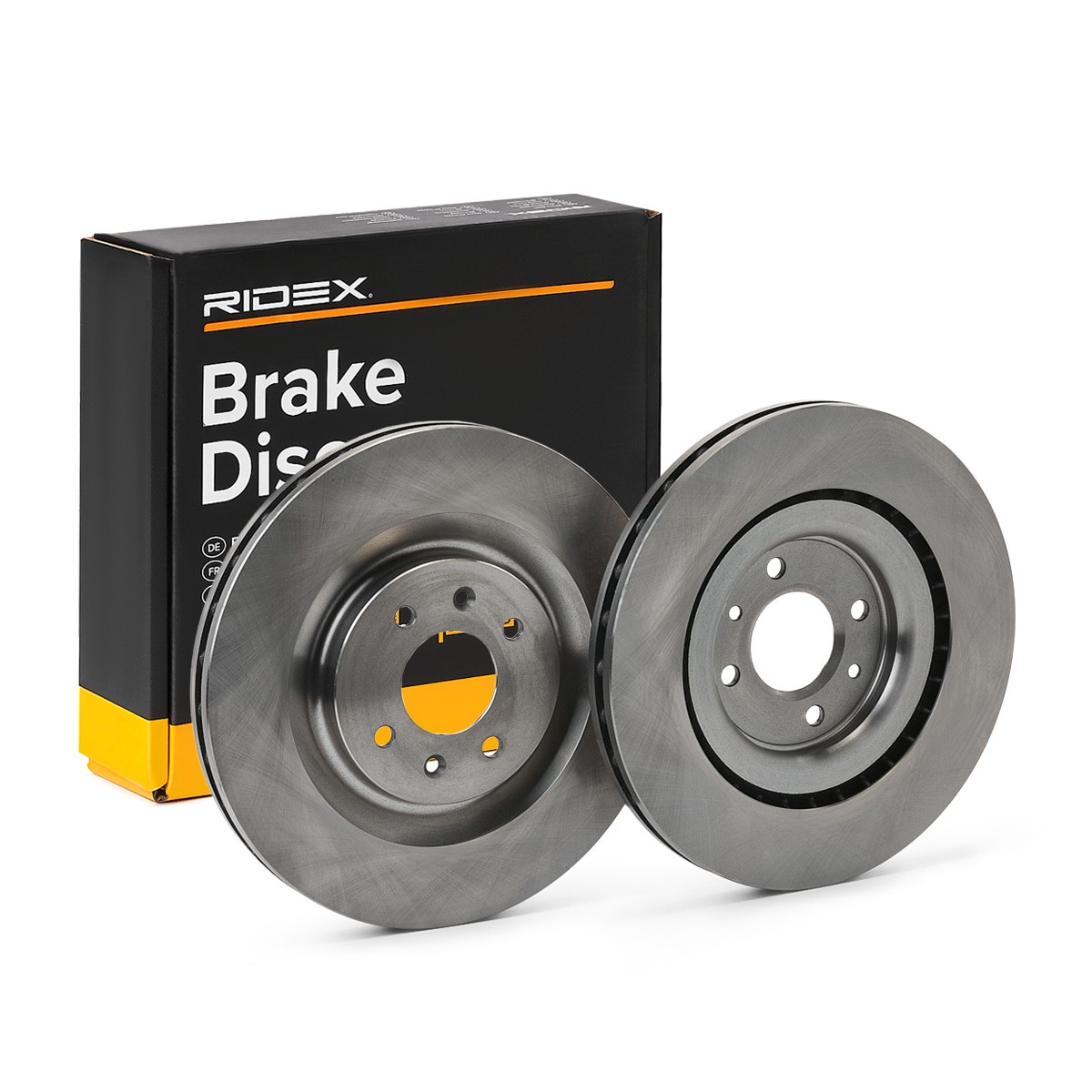 RIDEX 82B1684 Brake disc Front Axle, 323, 4/6, internally vented, Alloyed/High-carbon