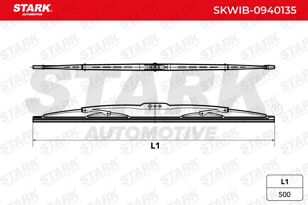 OEM-quality STARK SKWIB-0940135 Windscreen wiper