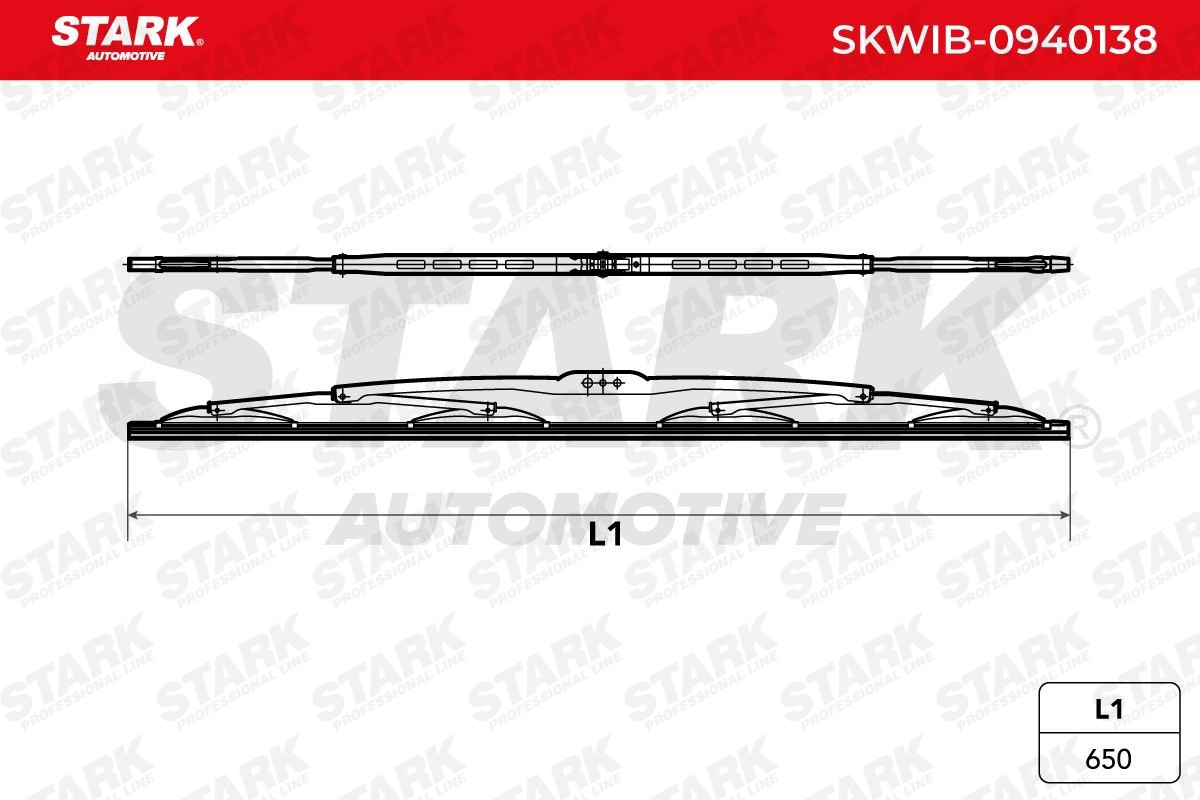 OEM-quality STARK SKWIB-0940138 Windscreen wiper