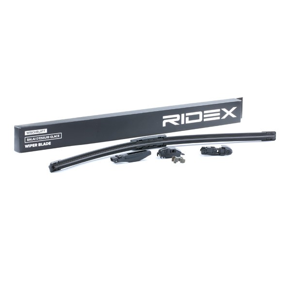 Windshield wipers RIDEX 550 mm Front, Flat wiper blade, Beam, for left-hand/right-hand drive vehicles, 22 Inch - 298W0145