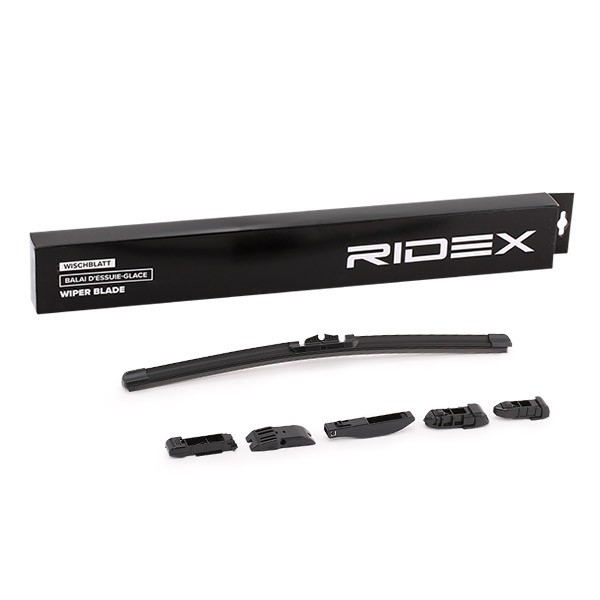 Escobillas RIDEX 400 mm delante, Sin marco, con spoiler, Plano, 16 in - 298W0161