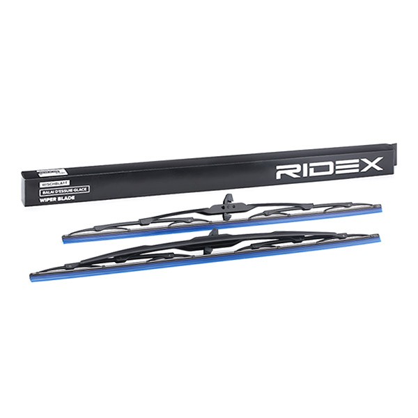 RIDEX 298W0166 Wiper blade 600/ 600 mm, Standard, with spoiler, 24/ 24 Inch