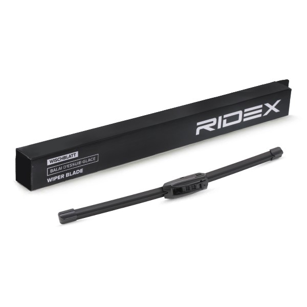 RIDEX 298W0169 Wiper blade 400 mm Front, Beam, with spoiler, Flat, 16 Inch