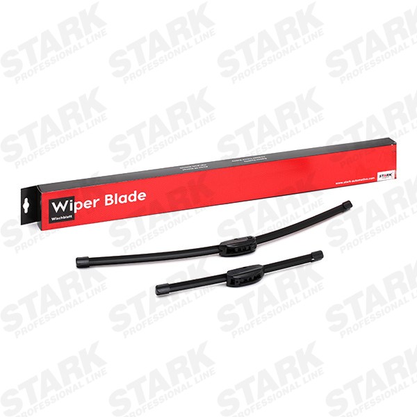 STARK SKWIB-0940190 Wiper blade 600, 340 mm Front, Flat wiper blade, Beam, for left-hand drive vehicles