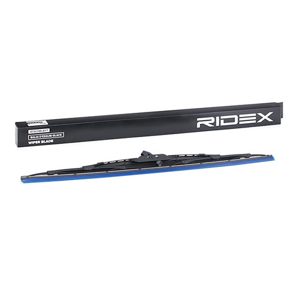 RIDEX 298W0207 Wiper blade 600 mm Front, Bracket wiper blade with spoiler, Standard, with spoiler