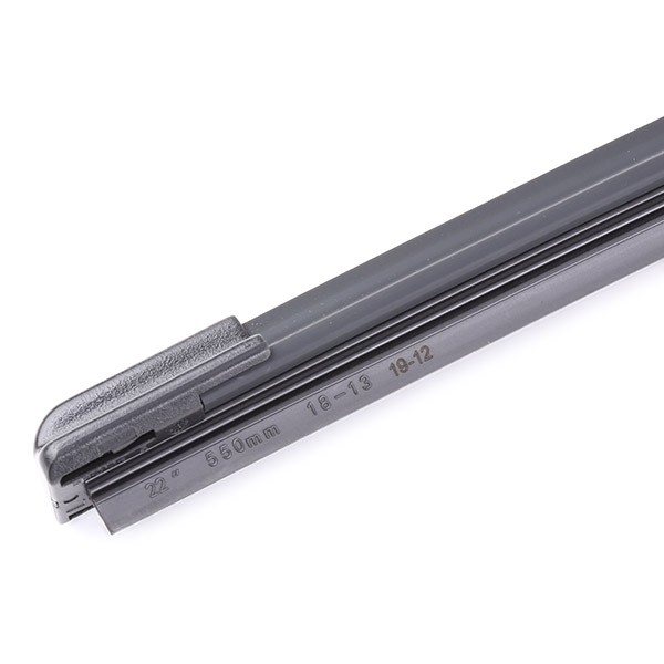 298W0222 Window wiper 298W0222 RIDEX 550, 475 mm Front, Beam, for left-hand drive vehicles