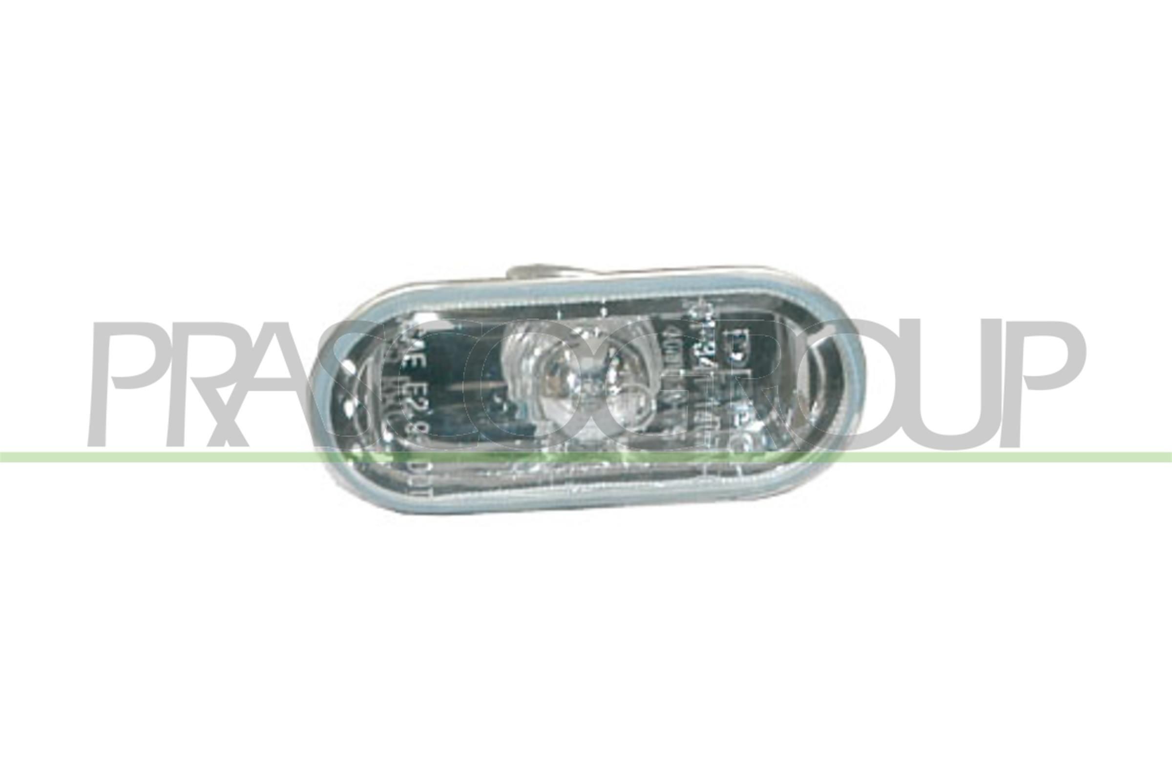 PRASCO VG0214141 Side indicator white, both sides, lateral installation, with bulb holder