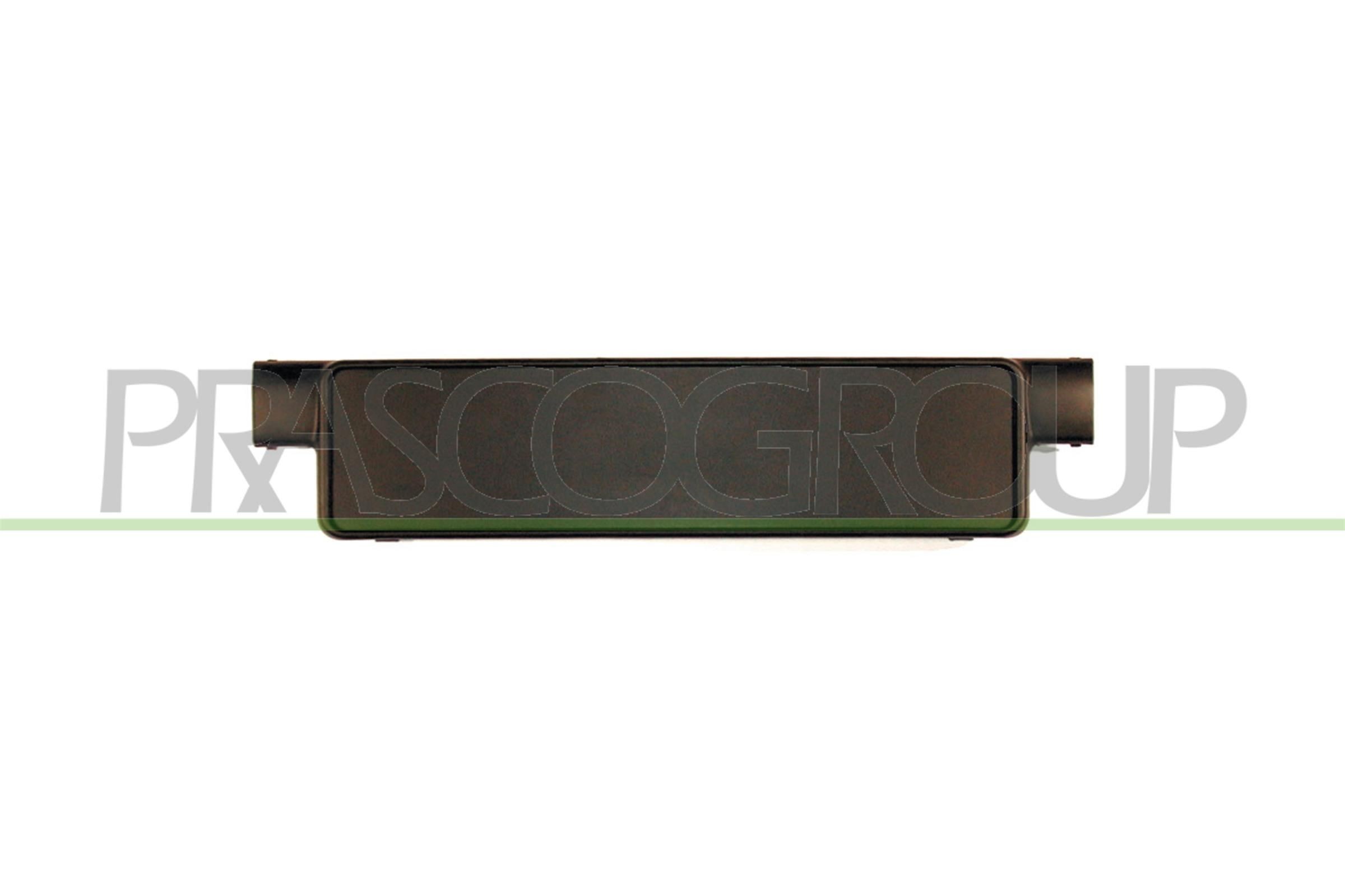Licence plate holder / bracket PRASCO Front, black, frameless - VG0521539