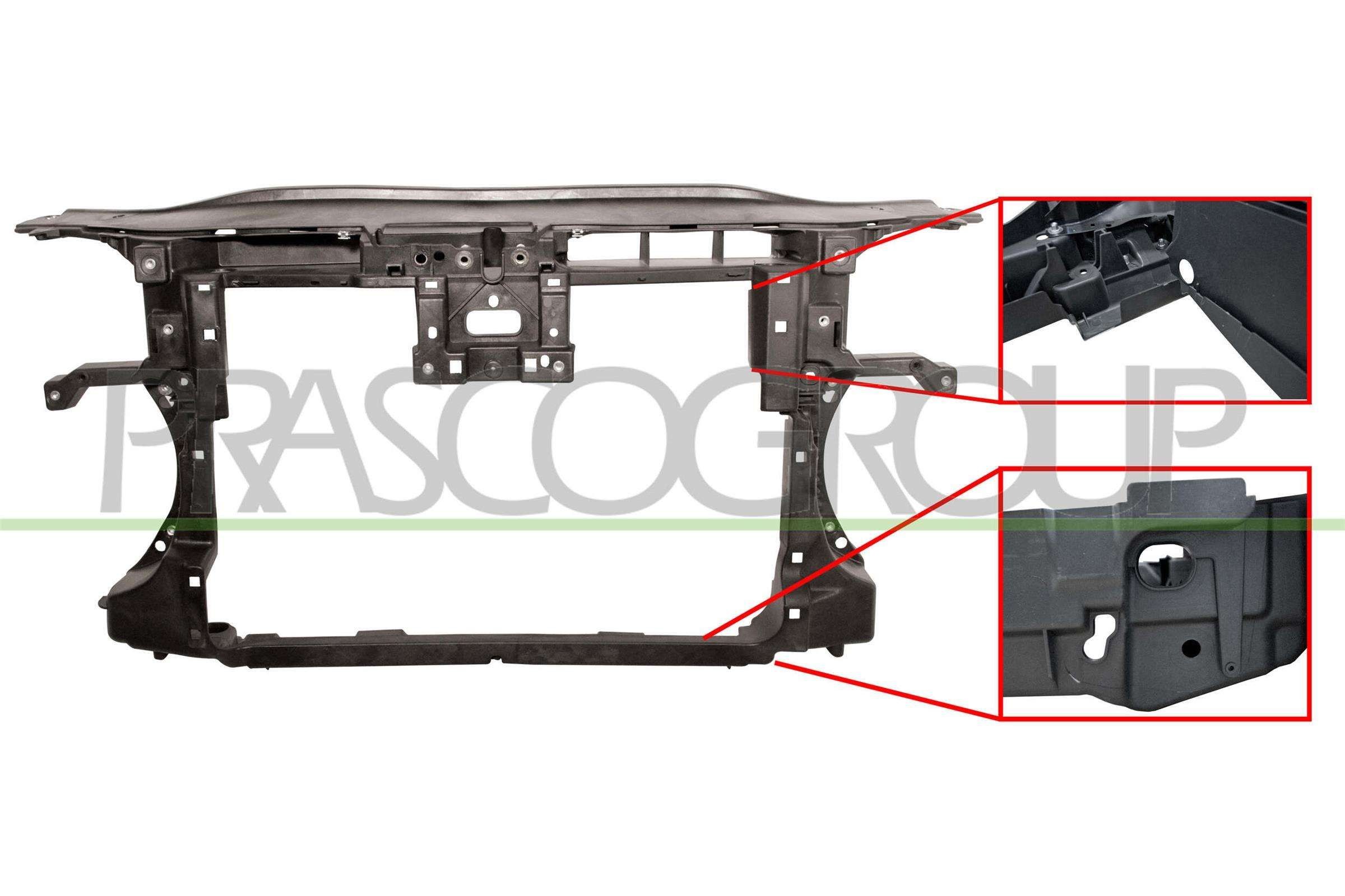PRASCO VG0553220 Radiator support VW PASSAT 2013 price