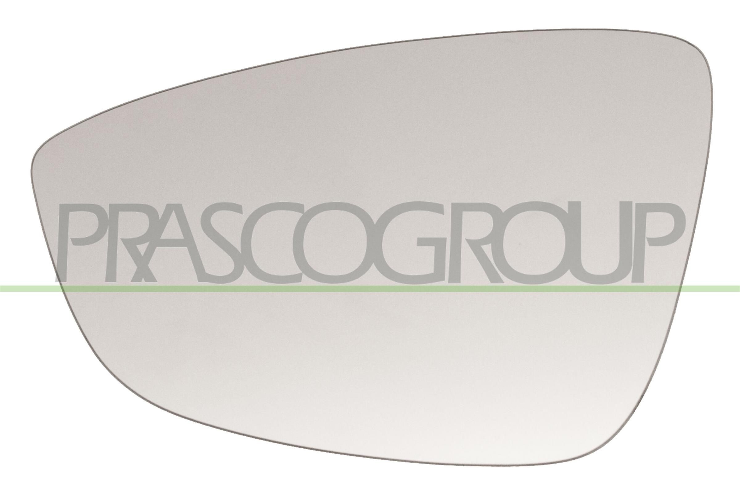 Original PRASCO Door mirror glass VG6207504 for VW PASSAT