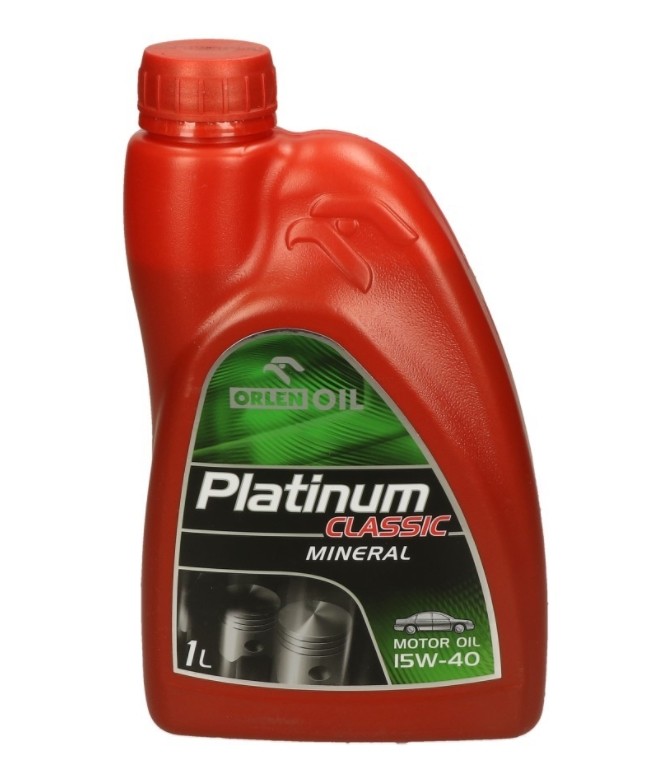 ORLEN PLATINUM CLASSIC, MINERAL QFS411B10 Engine oil 15W-40, 1l, Mineral Oil