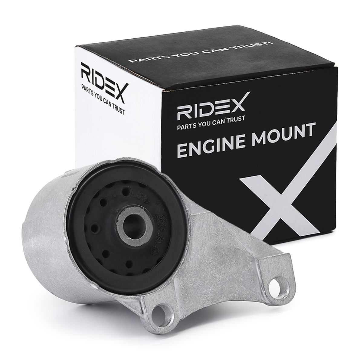 RIDEX 247E0275 Engine mount Rear, Rubber-Metal Mount, Elastomer