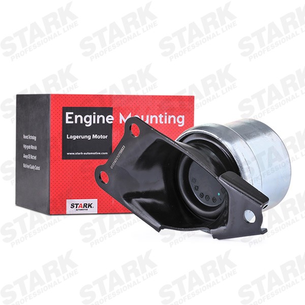 STARK SKEM-0660084 Motorlager hinten, links, Gummimetalllager, Gummi, 265  mm ▷ AUTODOC Preis und Erfahrung