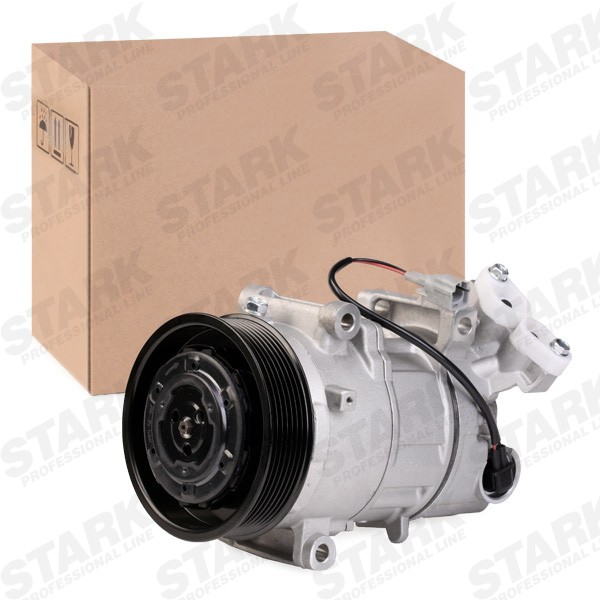 STARK Air con compressor SKKM-0340284 for RENAULT MEGANE, SCÉNIC, GRAND SCÉNIC