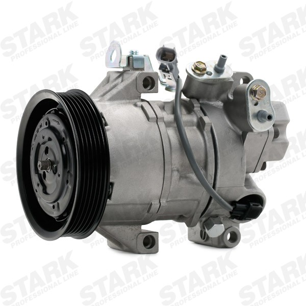 STARK SKKM-0340285 Air conditioner compressor 5SE09, PAG 46, R 134a, with PAG compressor oil
