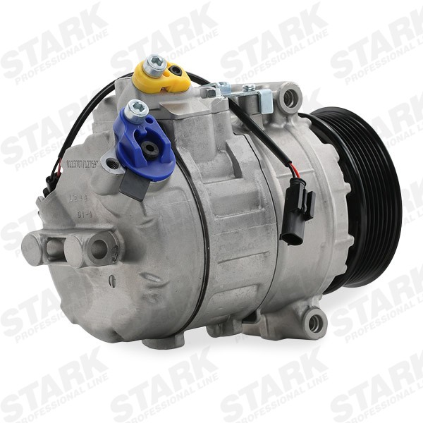 STARK SKKM-0340288 Air conditioner compressor 7SEU17C, PAG 46, R 134a, with PAG compressor oil