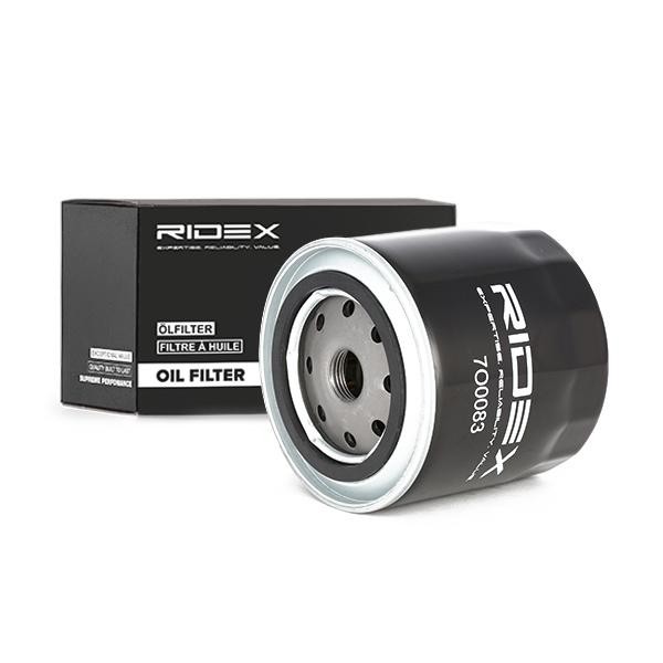 Great value for money - RIDEX Oil filter 7O0151