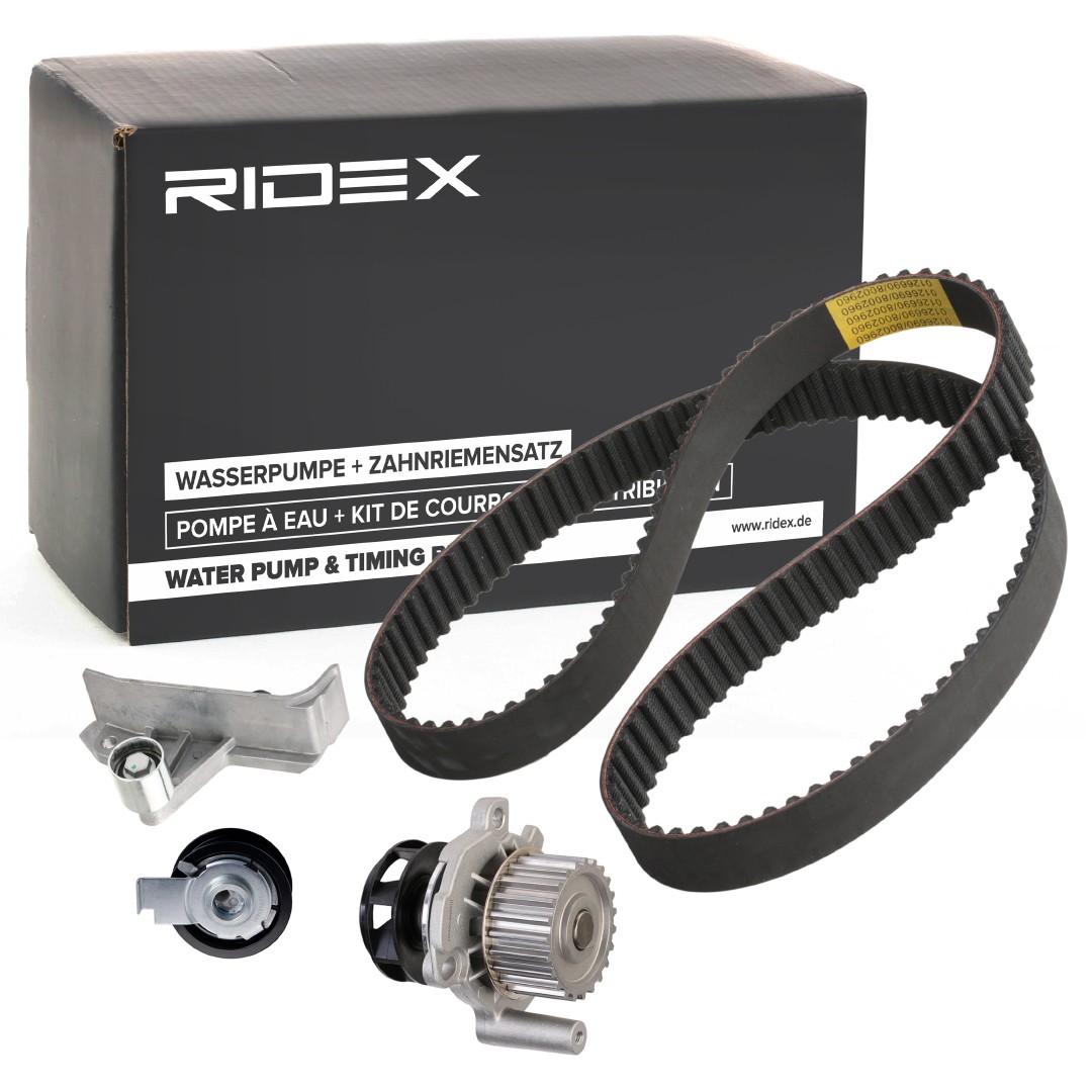 RIDEX | Zahnriemensatz mit Wasserpumpe 3096W0182