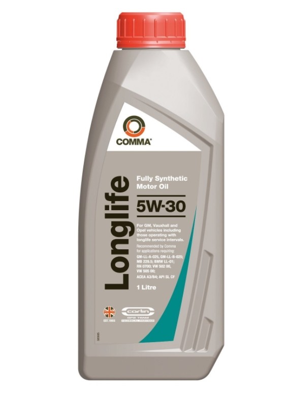 Buy Car oil COMMA diesel GML1L Longlife 5W-30, 1l, Synthetic Oil