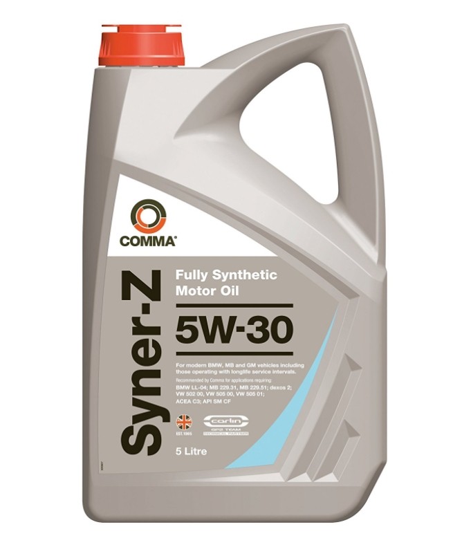 Automobile oil COMMA 5W-30, 5l, Full Synthetic Oil longlife SYZ5L