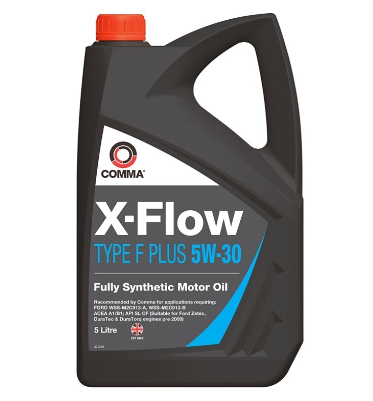 Buy Engine oil COMMA petrol XFFP5L X-Flow, F 5W-30, 5l, Synthetic Oil