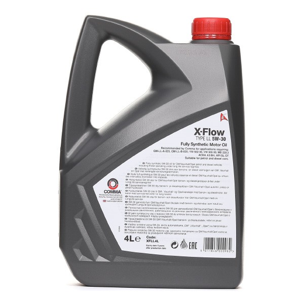 COMMA XFLL4L Oil 5W-30, 4l, Synthetic Oil