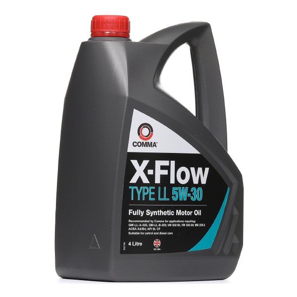 XFLL4L Engine oil XFLL4L COMMA 5W-30, 4l, Synthetic Oil