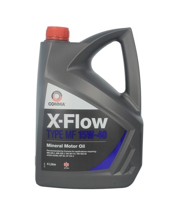 COMMA X-Flow, MF XFMF4L Engine oil 15W-40, 4l, Mineral Oil