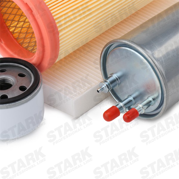 SKFS-1880135 Filter kit SKFS-1880135 STARK with air filter, without oil drain plug, Spin-on Filter, In-Line Filter, Pollen Filter, four-piece