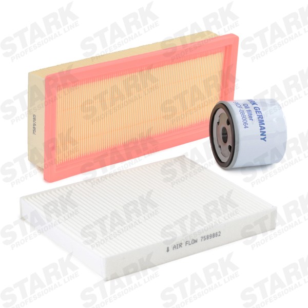 SKFS-1880147 Filter kit SKFS-1880147 STARK with air filter, without oil drain plug, Pollen Filter, Spin-on Filter, three-piece