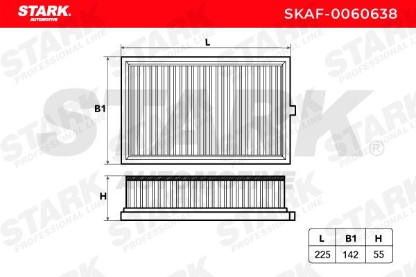 OEM-quality STARK SKAF-0060638 Engine filter