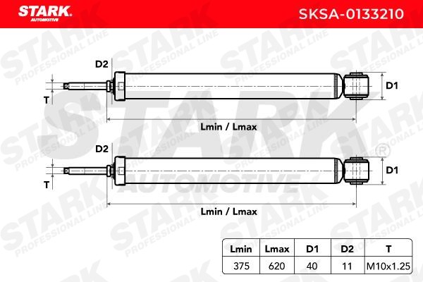 STARK Suspension shocks SKSA-0133210