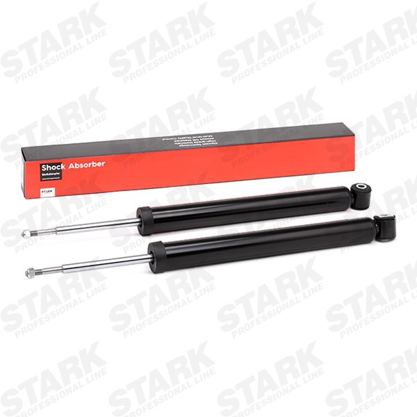 STARK SKSA-0133212 Shock absorber Rear Axle, Gas Pressure, Ø: 45x15 mm, Twin-Tube, Telescopic Shock Absorber, Top pin, Bottom eye, M10x1