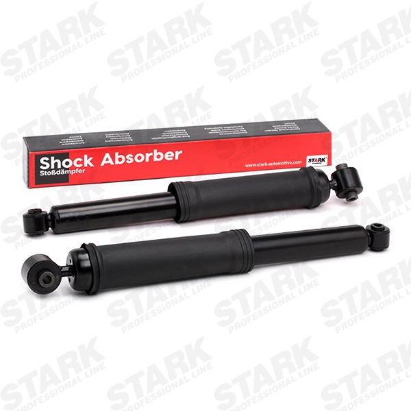 STARK SKSA-0133256 Shock absorber Rear Axle, Gas Pressure, Ø: 50x12,5 mm, Twin-Tube, Telescopic Shock Absorber, Top eye, Bottom eye